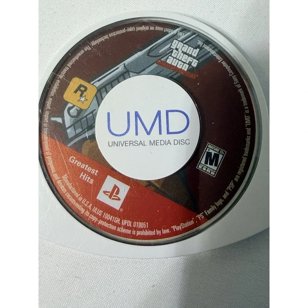 Grand Theft Auto Liberty City Stories PSP UMD Disc Only Tested Working